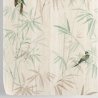 Behang met bloemenprint Oosterse planten Japanse bamboebos Kortingen