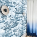 Blauw vintage behang voor woonkamer en slaapkamer Nuvole Verkoop