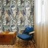 Artistiek bloemig designbehang Arts and Craft Victoriaans Aanbod