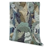 Artistiek bloemig designbehang Arts and Craft Victoriaans Korting