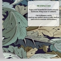 Artistiek bloemig designbehang Arts and Craft Victoriaans Catalogus