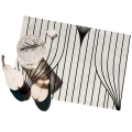 Set van 2 wasbare placemats vintage design 42x30 Art Déco Aanbieding