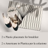 Set van 2 wasbare placemats vintage design 42x30 Art Déco Verkoop