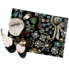 Set van 2 elegante wasbare placemats voor ontbijt Gioielli Aanbieding