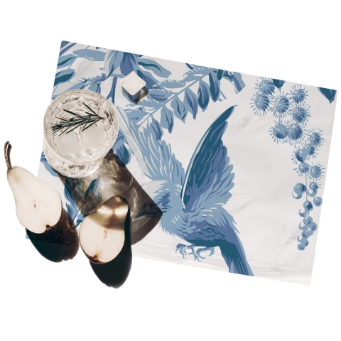 Set van 2 wasbare placemats in natuurlijke stijl Royal Garden Aanbieding