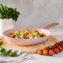 Kookpottenset 6-delig met grillpan graniet roze Stonerose Aanbod