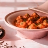 Antiaanbak tajine van roze keramiek 26cm Bisetti Stonerose Kortingen