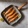 Antiaanbak grillpan van aluminium met steeneffect Pierre Gourmet Verkoop