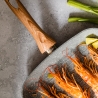 Antiaanbak grillpan van aluminium met steeneffect Pierre Gourmet Korting