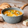 Antiaanbakpan 18 cm aluminium steenlook Pierre Gourmet Aanbod