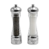 Transparante zout- en pepermolen voor tafel en keuken 21cm Pierre Gourmet Aanbieding