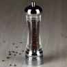 Transparante zout- en pepermolen voor tafel en keuken 21cm Pierre Gourmet Verkoop