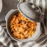 Set van 2 anti-aanbak oven cocottes in stoneware keramiek Pierre Gourmet Korting
