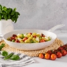 Set van 3 antiaanbakpannen met wit houten handvat Bisetti Stonewhite Verkoop