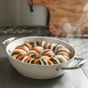 13-delige pannenset met koekenpan en grillpan antiaanbak Stonewhite Verkoop