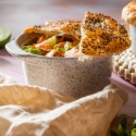 Set van 2 ovenbestendige stoofpotten in keramisch aardewerk Bisetti Stonewhite Verkoop