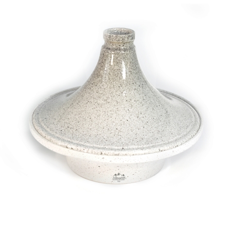 Marokkaanse tajine antiaanbakpan 26cm Bisetti Stonewhite Aanbieding