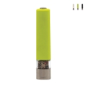 Elektrische peper- en zoutmolen, transparant design, 20 cm Bisetti Aanbieding