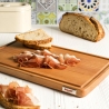 Houten snijplank met saprand 35x23x2cm Bisetti Verkoop