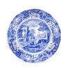Set van 4 platte borden in Engelse stijl terracotta 27x27x2cm Blue Italian Aanbieding