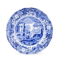 Set van 4 middelgrote terracotta borden, Engelse stijl, Blue Italian decor Aanbieding