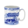 Set van 4 porseleinen kopjes met schoteltjes in Engelse stijl, Blue Italian design Aanbieding