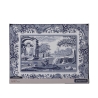 Blue Italian set van 6 stevige Engelse stijl placemats 30,5x23cm Aanbieding