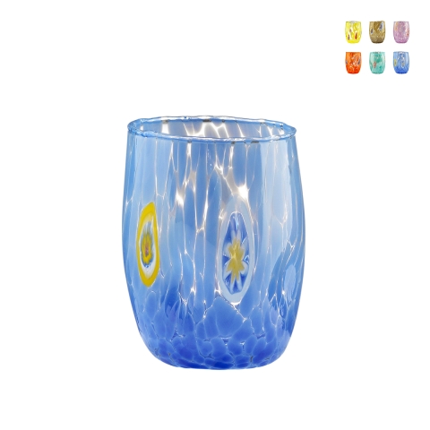 Set van 6 waterglazen rond, 10 cm, Bombetta Aanbieding