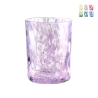 Set van 6 gekleurde glazen waterglazen 10 cm Carnaval Aanbieding