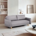 2-zits slaapbank in Scandinavische stijl met verstelbare rugleuning Chara Aanbieding