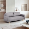 2-zits slaapbank in Scandinavische stijl met verstelbare rugleuning Chara Aanbieding