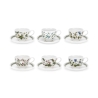Set van 6 theekopjes met schotel in porselein Portmeirion Botanic Garden Aanbieding