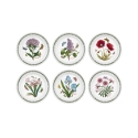 Set van 6 platte borden 20 cm in porselein Portmeirion Botanic Garden Aanbieding