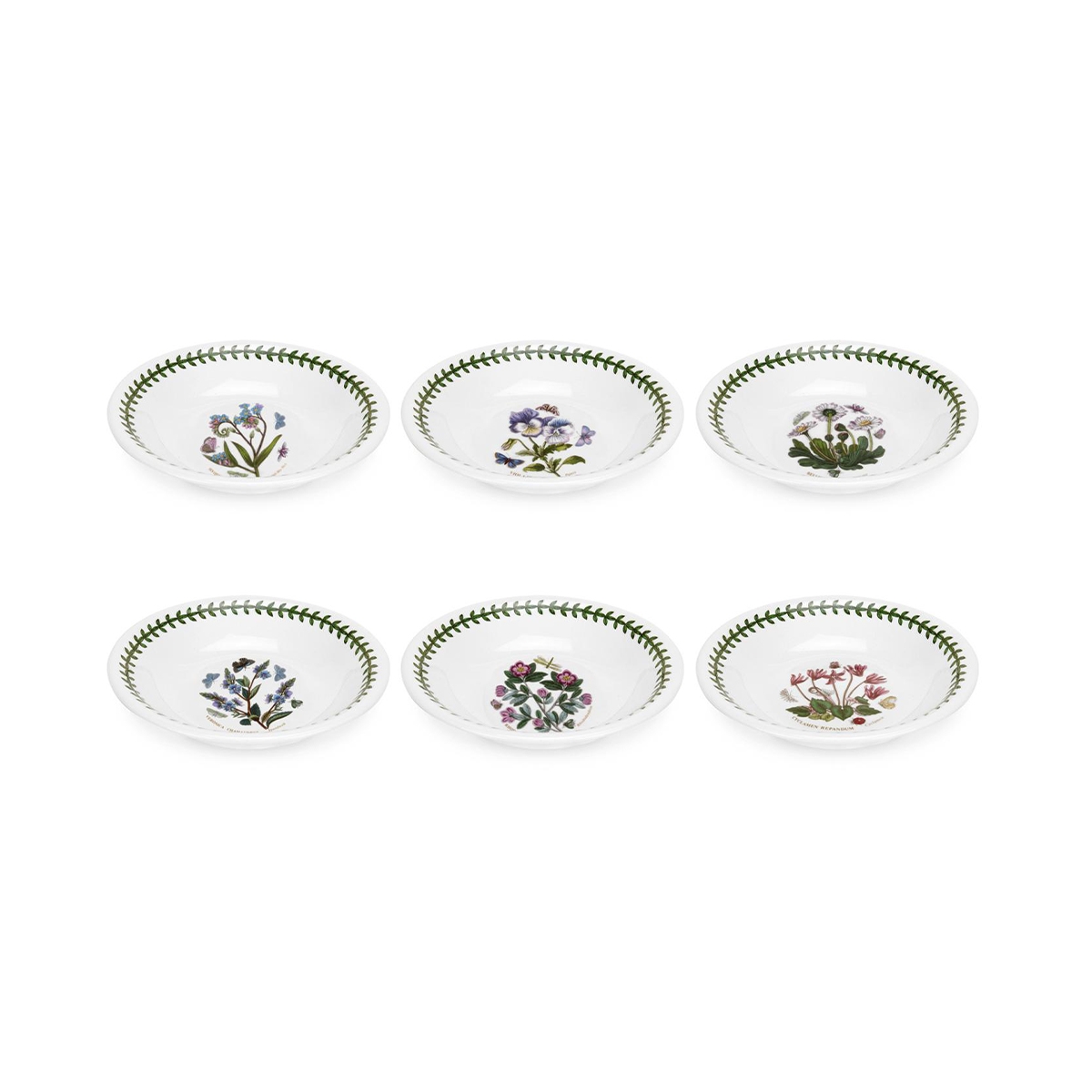 Set van 6 porseleinen kommen 18 cm Portmeirion Botanic Garden Aanbieding Set van 6 porseleinen kommen 18 cm Portmeirion Botanic Garden Aanbieding