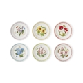 Set van 6 platte borden 26,7 cm Portmeirion Botanic Garden Meadow Aanbieding