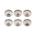 Set van 6 stapelbare porseleinen kommen 18 cm Portmeirion Botanic Garden Aanbieding
