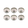 Set van 6 stapelbare porseleinen kommen 18 cm Portmeirion Botanic Garden Aanbieding