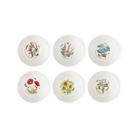 Set van 6 stapelbare kommen 14 cm Portmeirion Botanic Garden Meadow Aanbieding