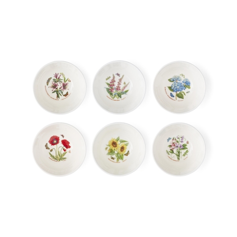 Set van 6 stapelbare kommen 17,5 cm Portmeirion Botanic Garden Meadow Aanbieding