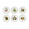 Set van 6 platte porseleinen borden 20cm Portmeirion Pomona Aanbieding