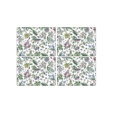 Set van 4 rechthoekige placemats Portmeirion Botanic Garden Aanbieding