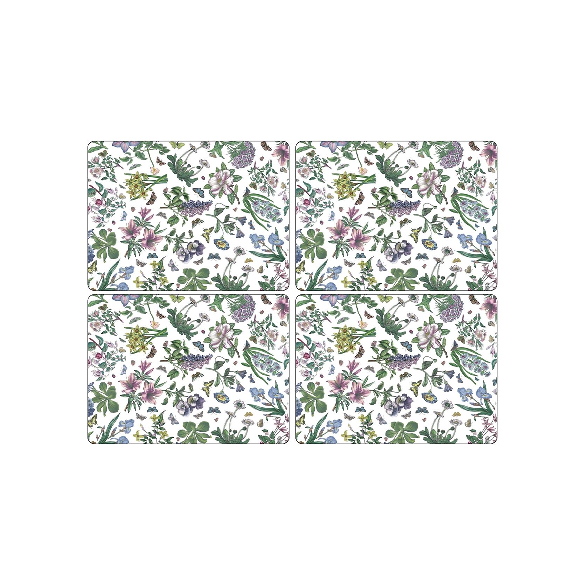 Set van 4 rechthoekige placemats Portmeirion Botanic Garden Aanbieding
