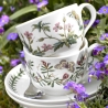 Set van 6 theekopjes met schotel in porselein Portmeirion Botanic Garden Aanbod