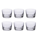 Set van 6 conische glaasjes voor likeur, glas, keuken bar restaurant Mexico Aanbieding