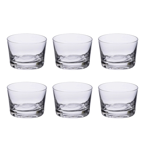 Set van 6 conische glaasjes voor likeur, glas, keuken bar restaurant Mexico Aanbieding