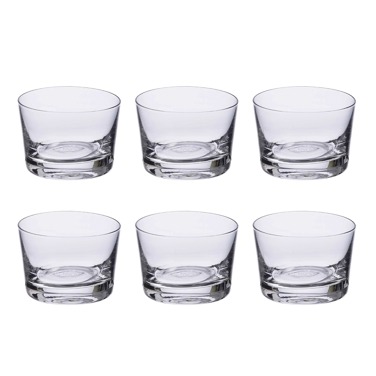 Set van 6 conische glaasjes voor likeur, glas, keuken bar restaurant Mexico Aanbieding Set van 6 conische glaasjes voor likeur, glas, keuken bar restaurant Mexico Aanbieding