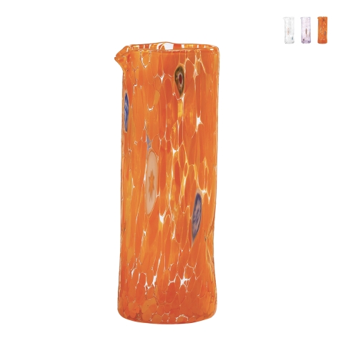 Glazen kan 0,6L voor tafel, keuken, restaurant 15cm Murrine Aanbieding