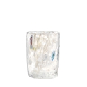 Set van 6 gekleurde waterglazen voor keuken en restaurant 10cm Murrine Verkoop