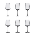 Set van 6 wijnglazen voor proeverij design keuken bar restaurant 520ml Siesta Aanbieding