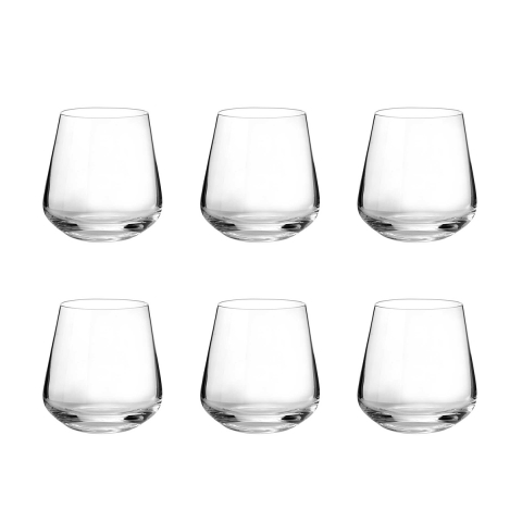 Set van 6 glazen O.F. tafel bar restaurant keuken 280ml Siesta Aanbieding
